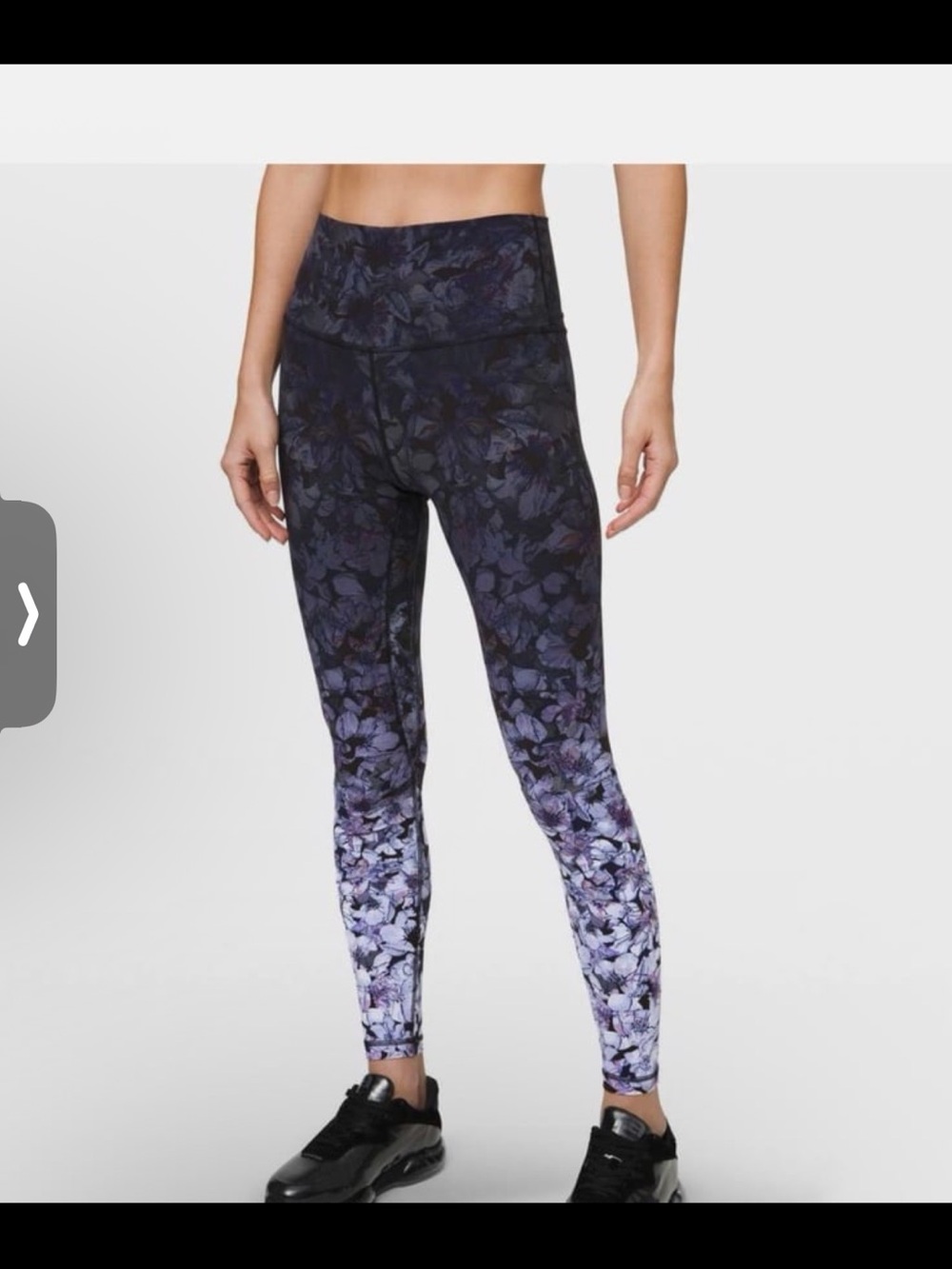 Lululemon Floral Ombre High-Waist Leggings